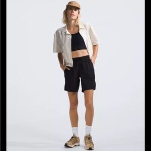 The North Face Womens Aphrodite Motion Quick Dry Drawstring Shorts Large UPF 50